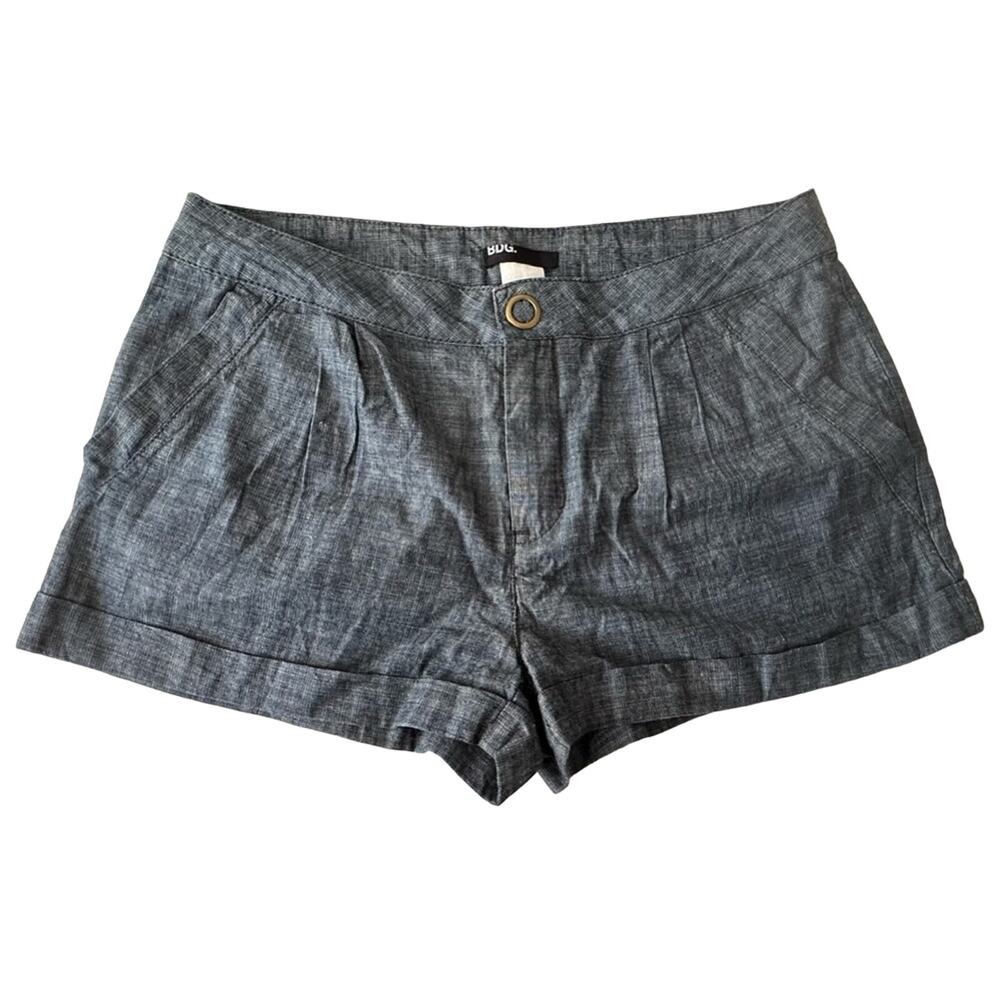 BDG Blue Pleated Front Shorts  Size 6